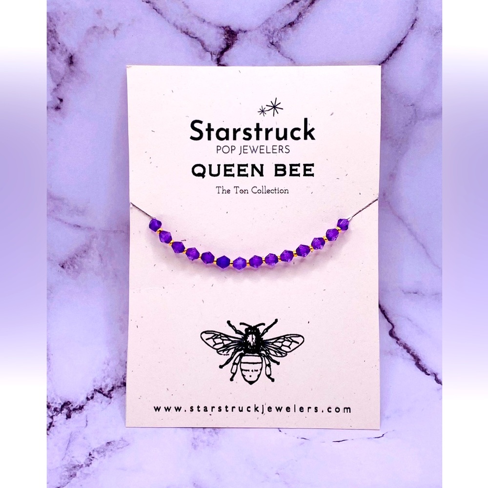Queen Bee Austrian Crystal Bracelet by Starstruck Pop Jewelers